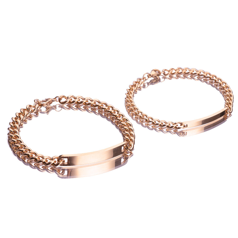 Veloura Personalized Couple Bracelet Set ❤️
