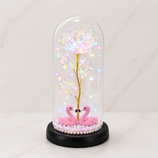 The Forever Rose™ – Eternal Love Glass Dome