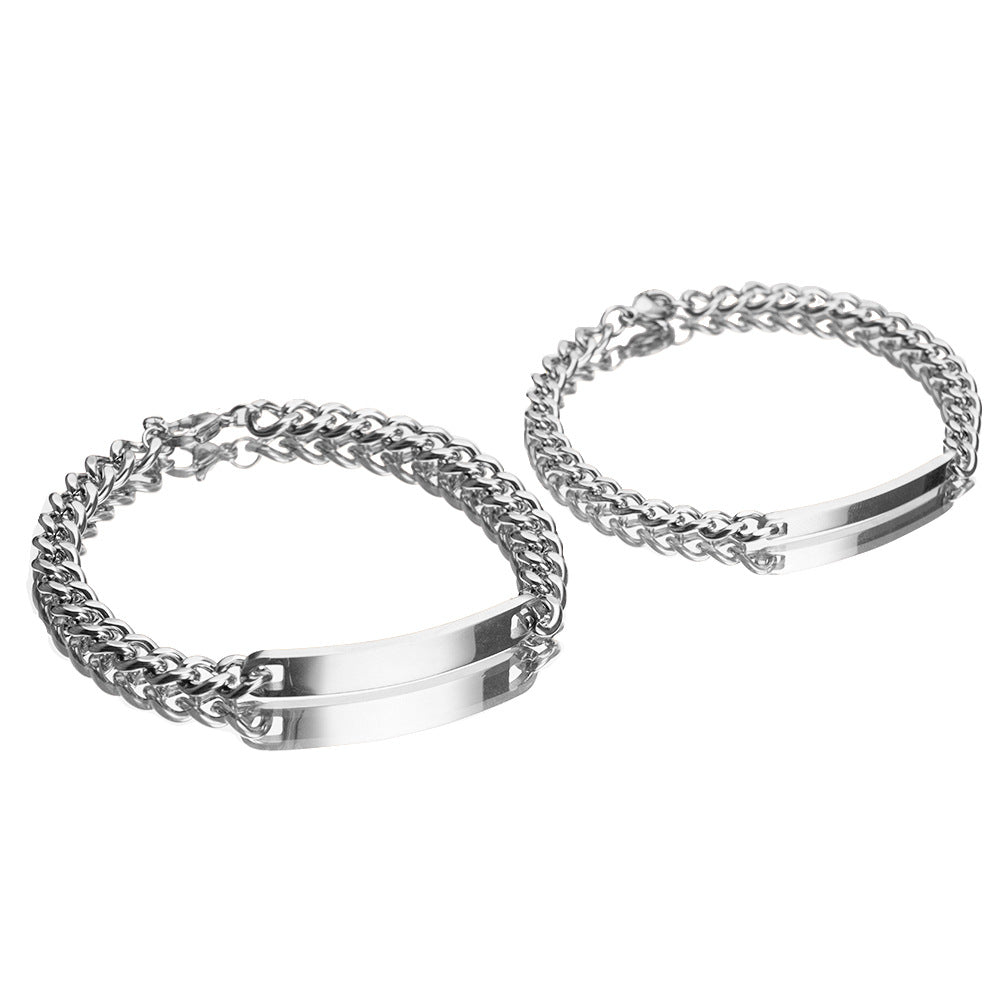 Veloura Personalized Couple Bracelet Set ❤️
