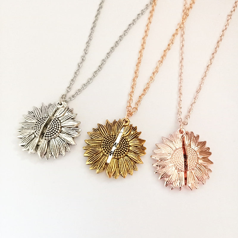 Veloura Sunflower Necklace