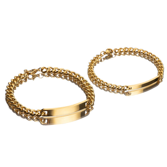 Veloura Personalized Couple Bracelet Set ❤️