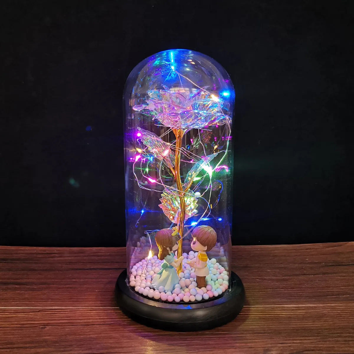 The Forever Rose™ – Eternal Love Glass Dome