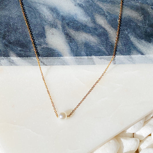 Moonlight Pearl Necklace