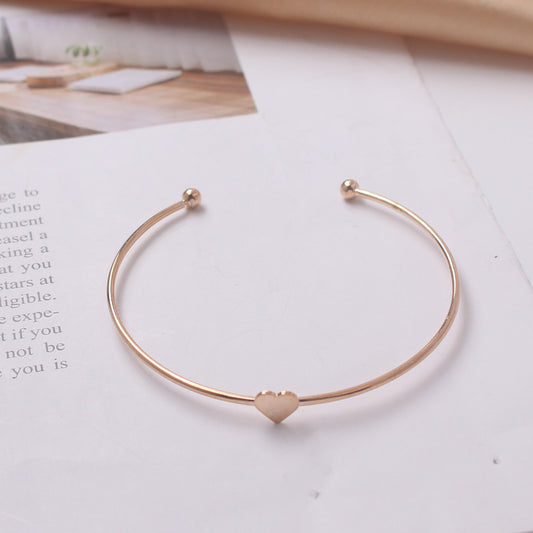Veloura Heart Cuff Bracelet