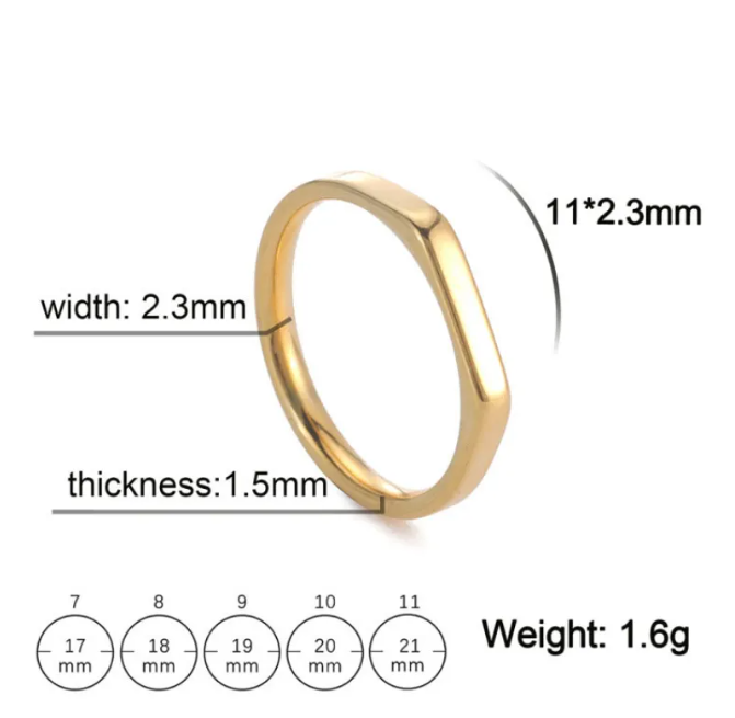 Veloura Aura Minimal Ring