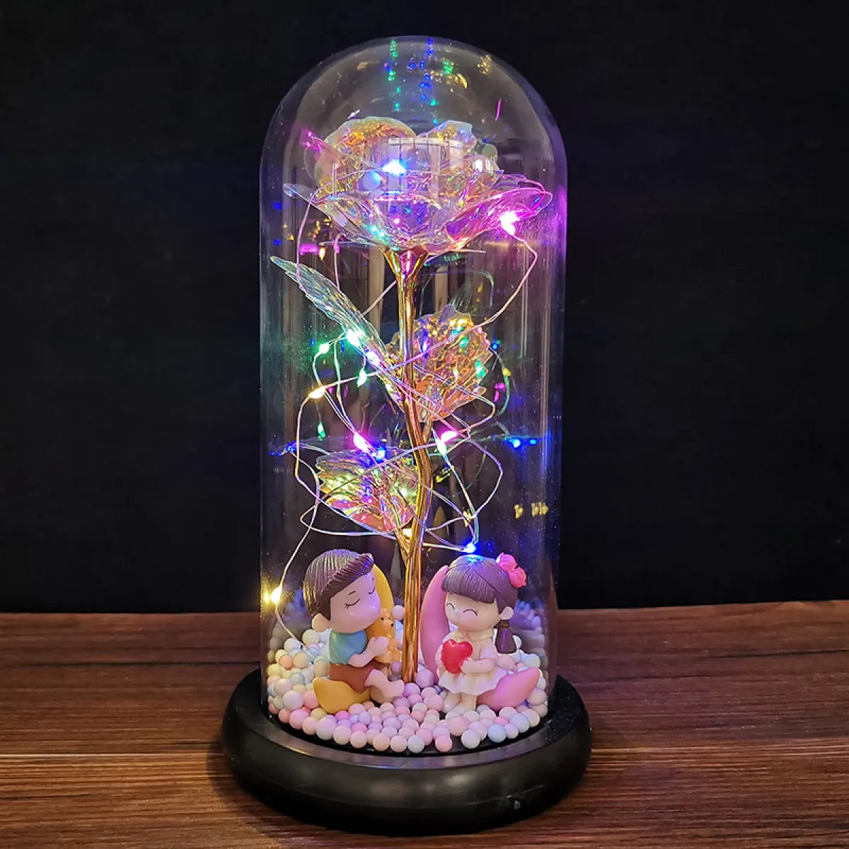 The Forever Rose™ – Eternal Love Glass Dome