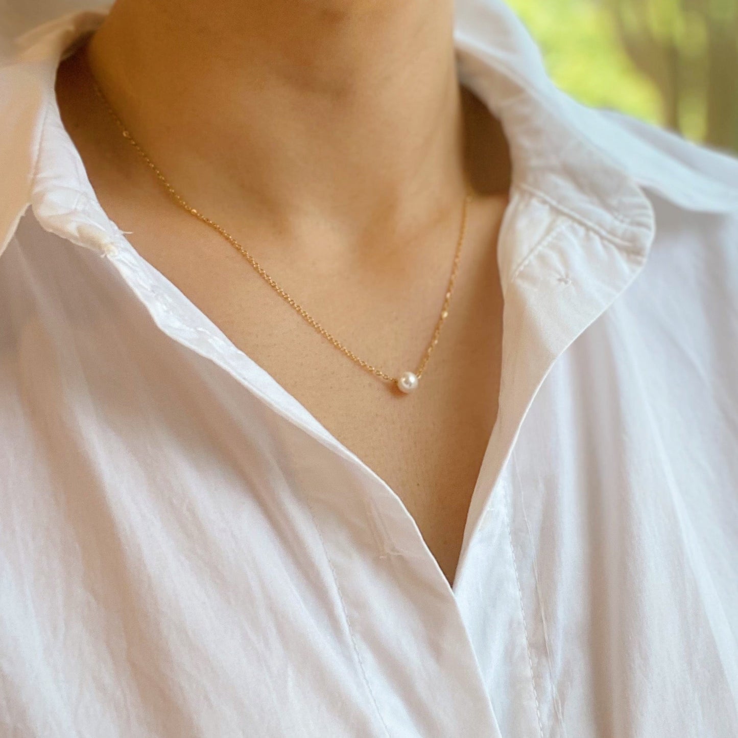Moonlight Pearl Necklace