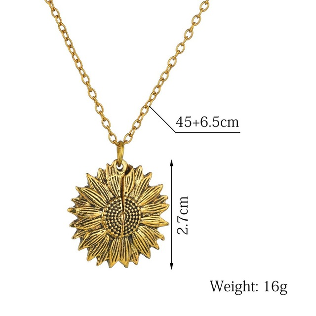 Veloura Sunflower Necklace