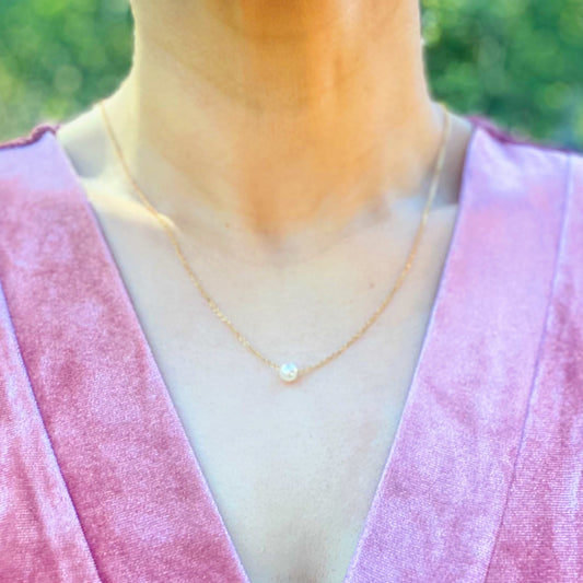 Moonlight Pearl Necklace