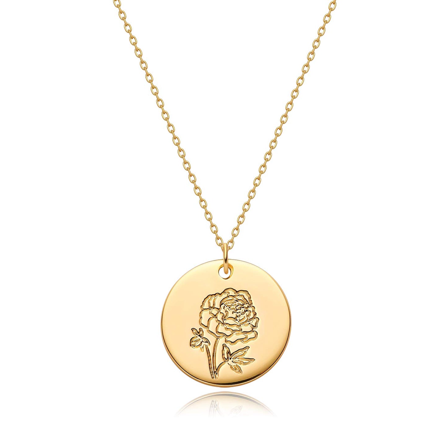 Veloura Birth Flower Necklace