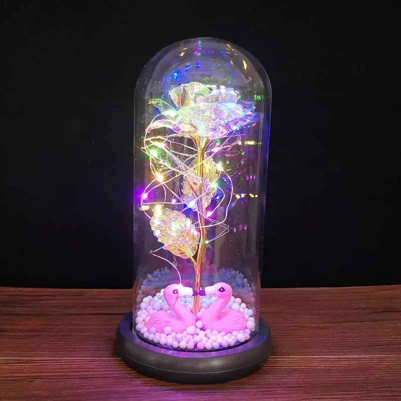 The Forever Rose™ – Eternal Love Glass Dome