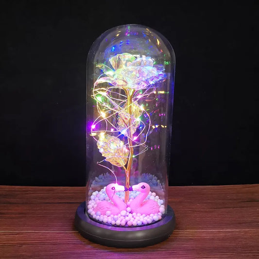 The Forever Rose™ – Eternal Love Glass Dome